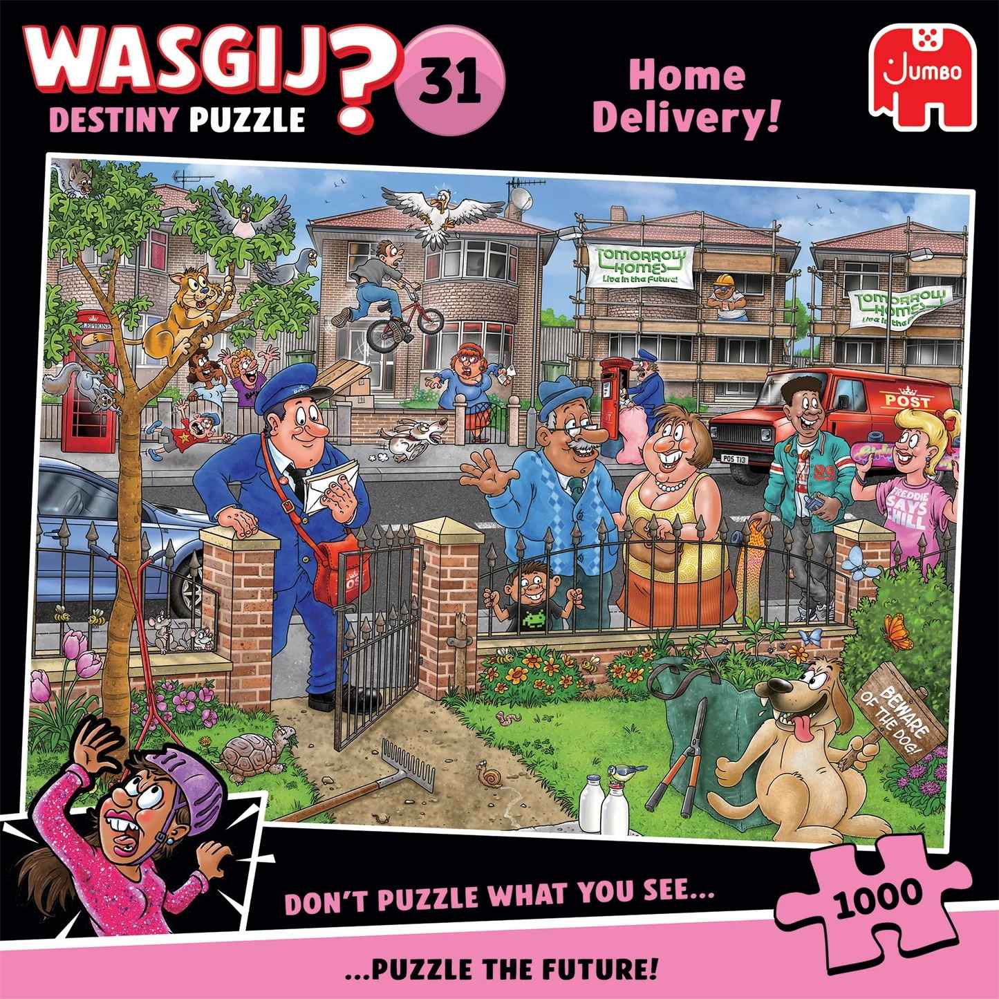 Wasgij Destiny 31: Lieferung frei Haus! (1000 Teile)