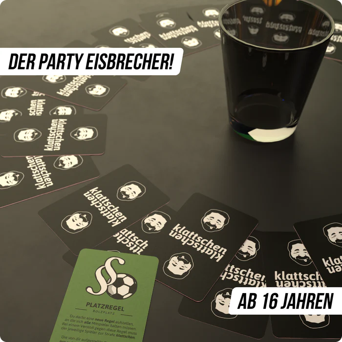 klattschen – BOLZPLATZ EDITION Das wahrscheinlich beste Trinkspiel aller Zeiten