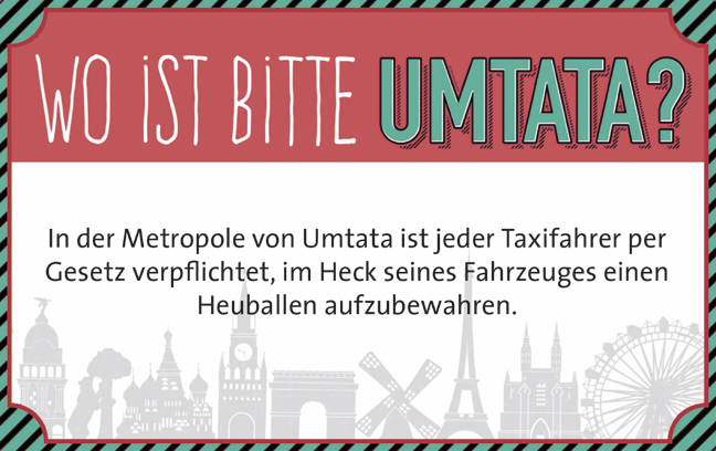 Wo ist bitte Umtata? Die schrägen Seiten Europas