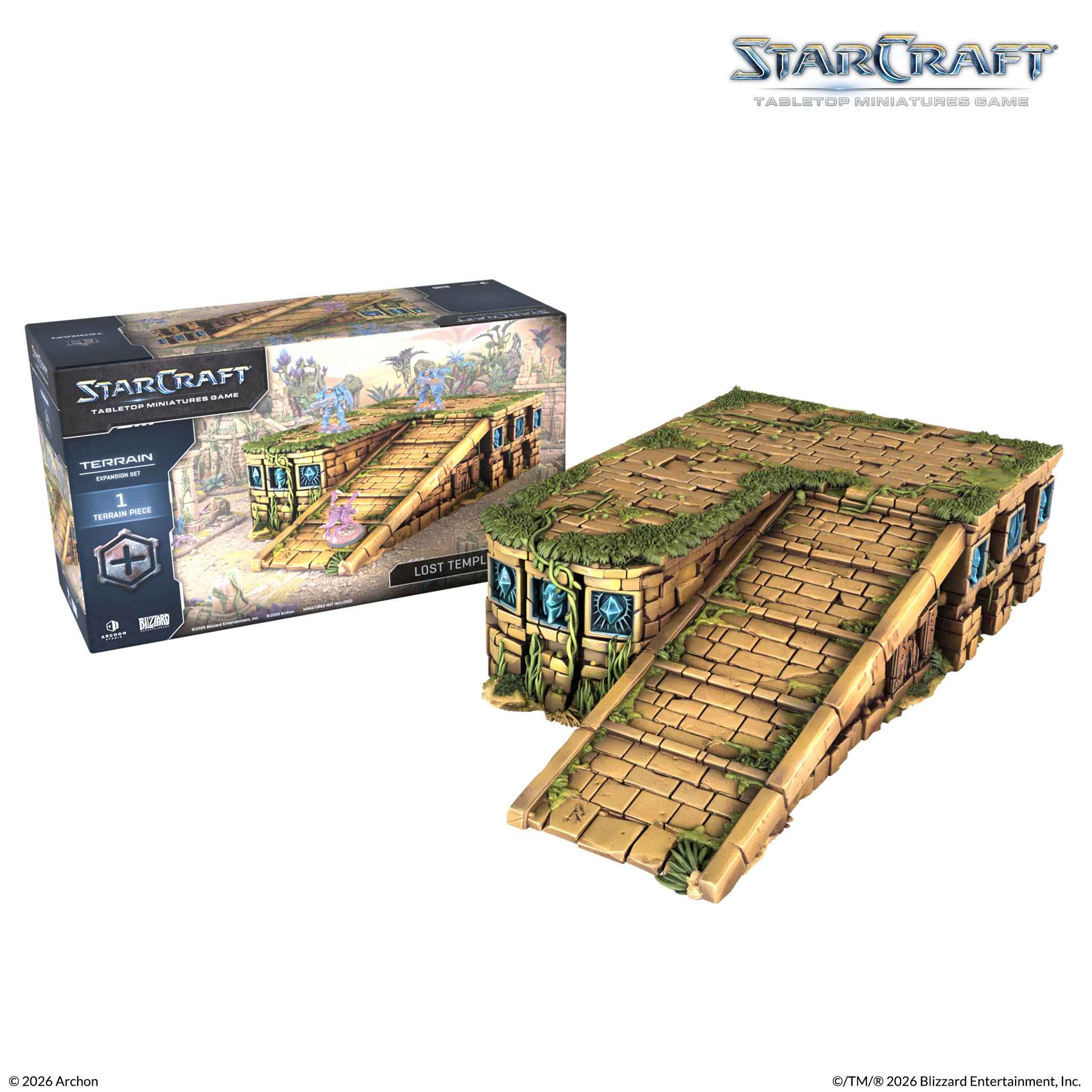 Starcraft : Lost Temple Ramp - [Terrain Expansion Set]