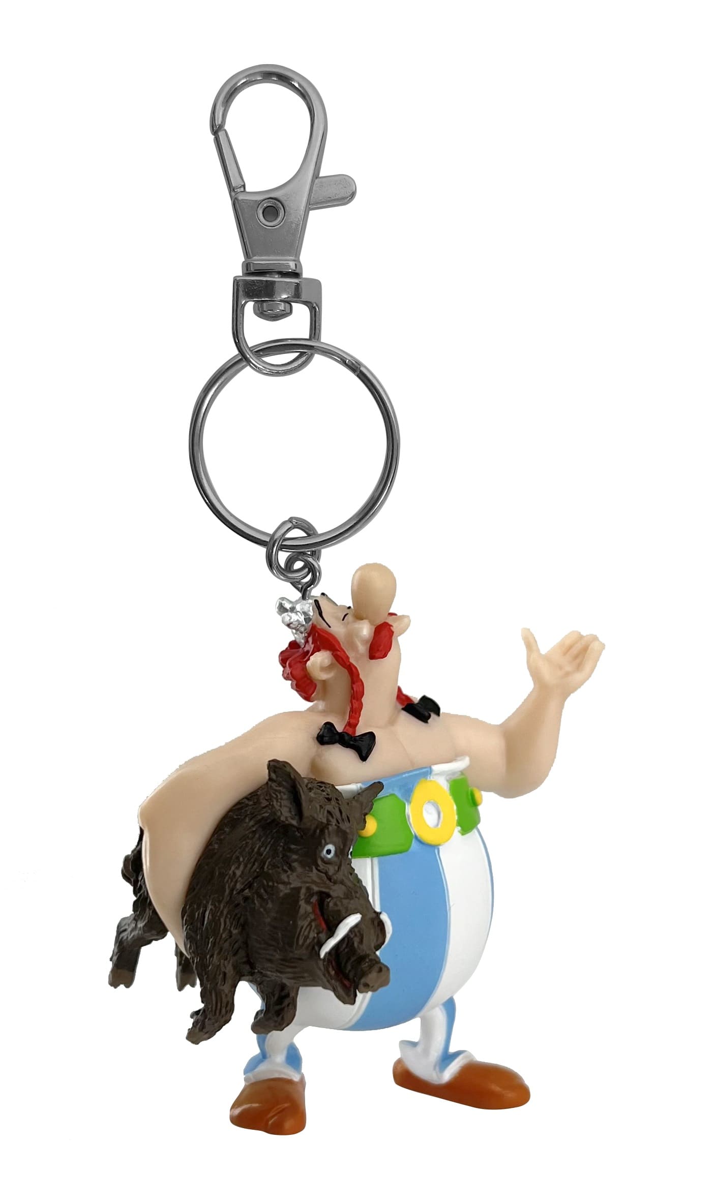 Obelix mit Wildschwein - Schlüsselanhänger