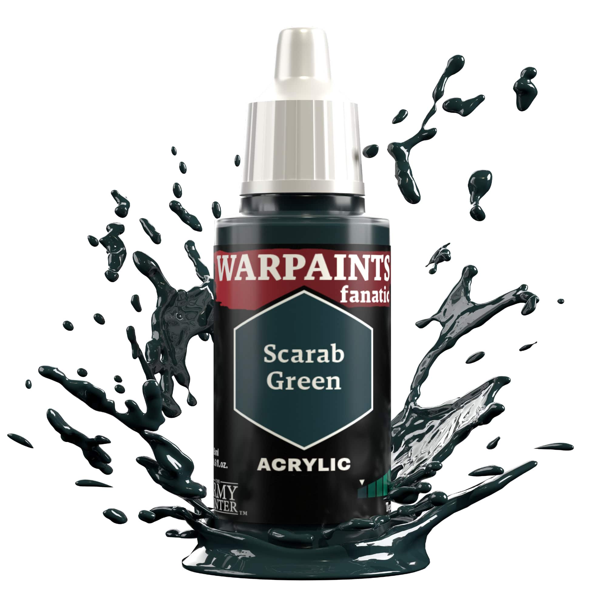 Army Painter Warpaints Fanatic: Scarab Green (6)
