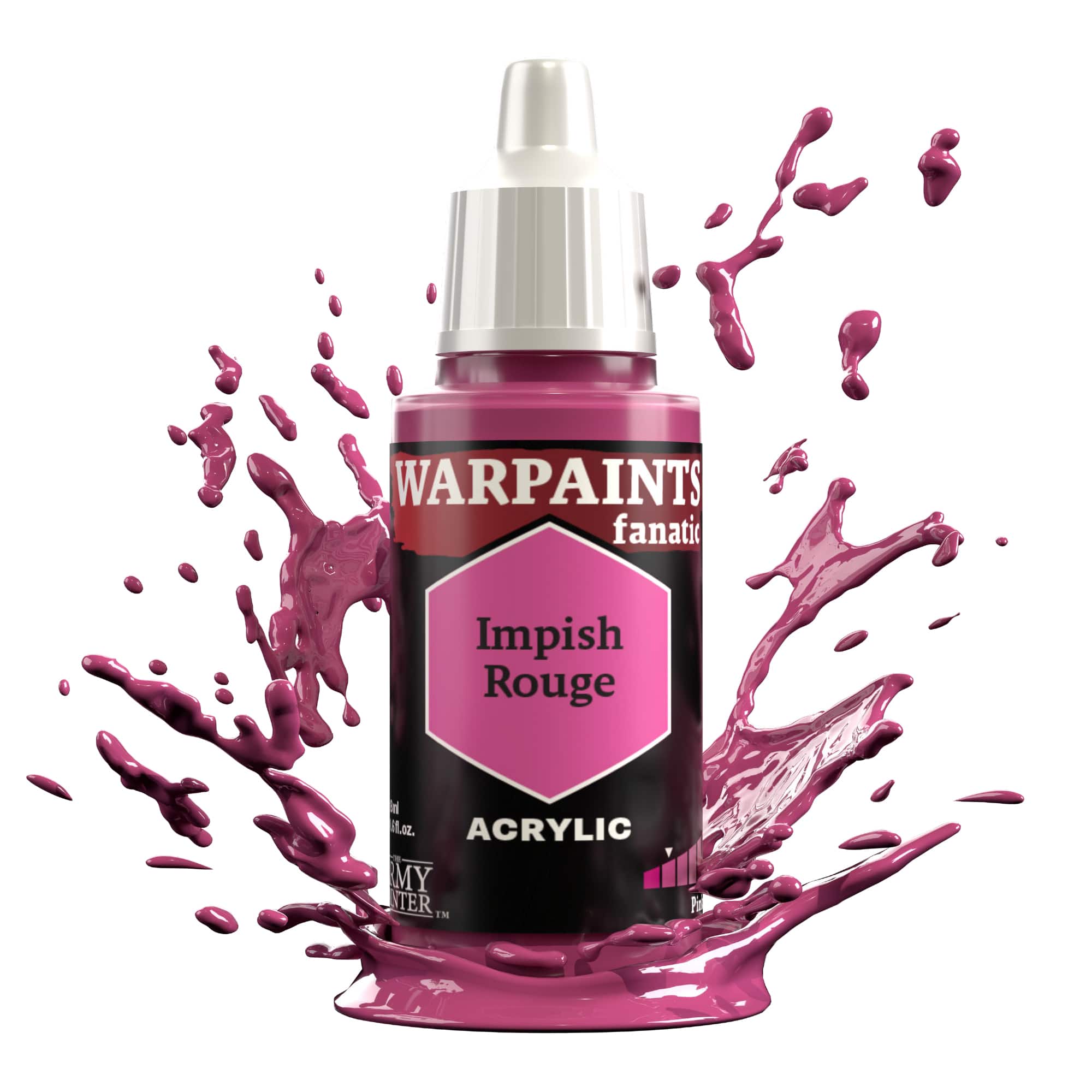 Army Painter Warpaints Fanatic: Impish Rouge (6)