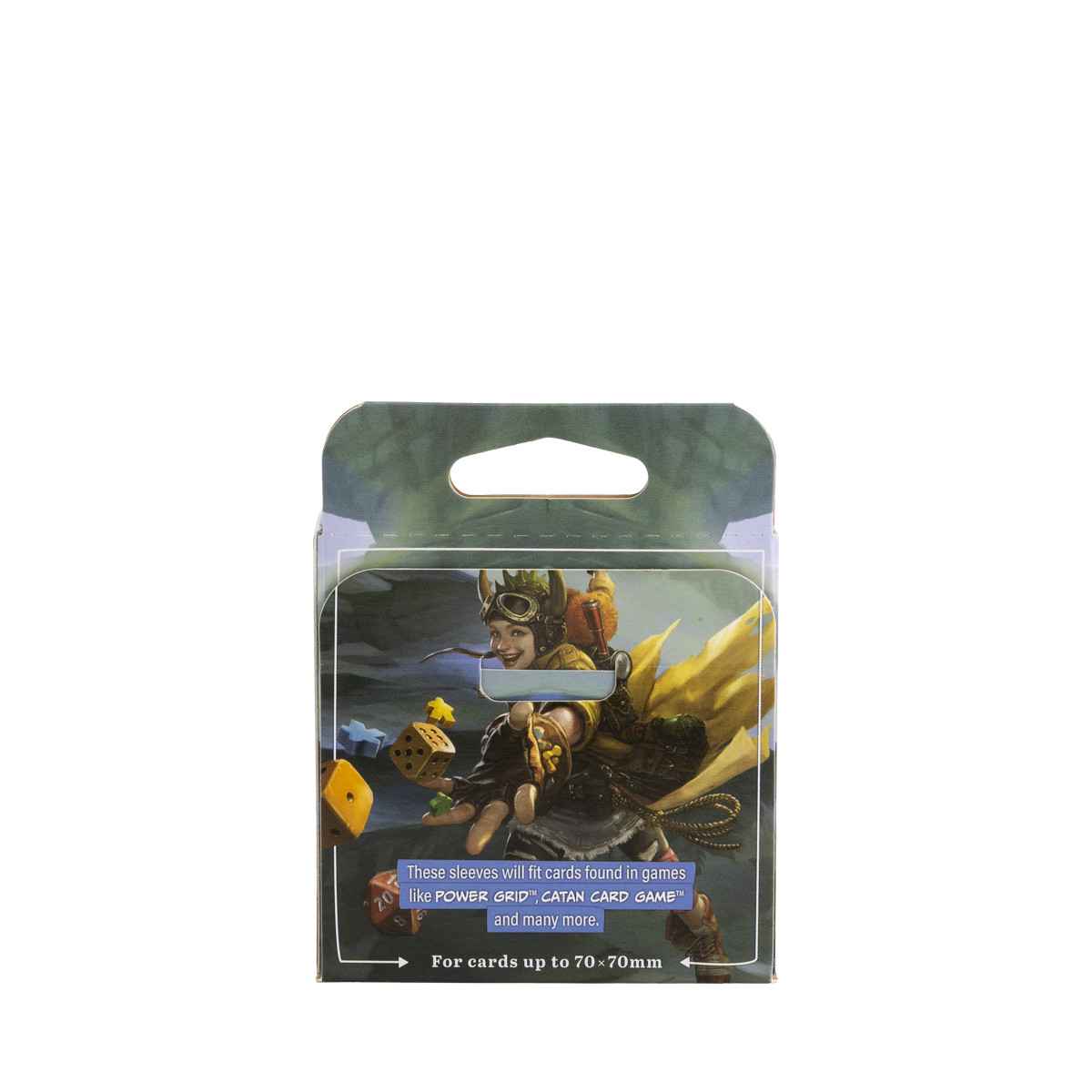 Dragon Shield: Board Game Sleeves Clear/NonGlare – Square (100)