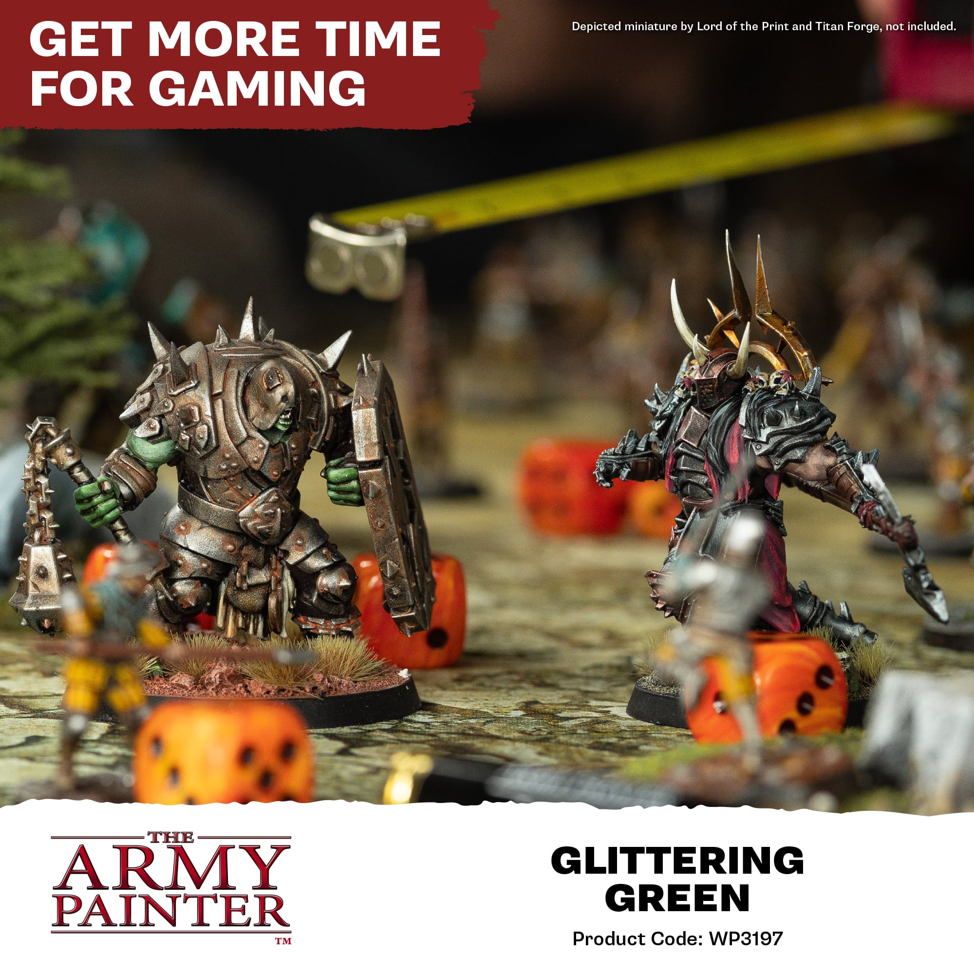 Warpaints Fanatic Effects: Glittering Green (6)