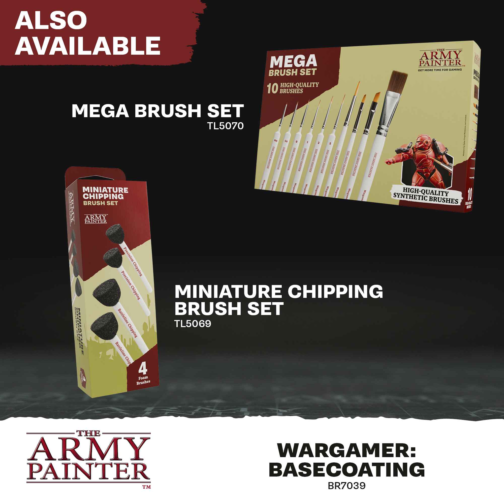 Wargamer Brush - Basecoating *new* (10)