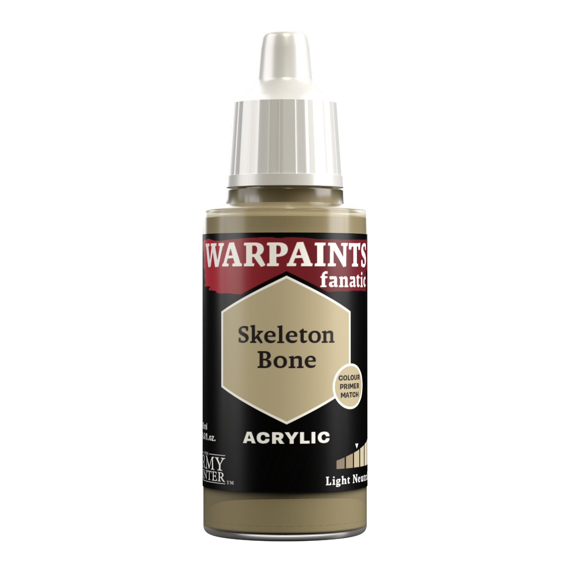 Army Painter Warpaints Fanatic: Skeleton Bone (6)