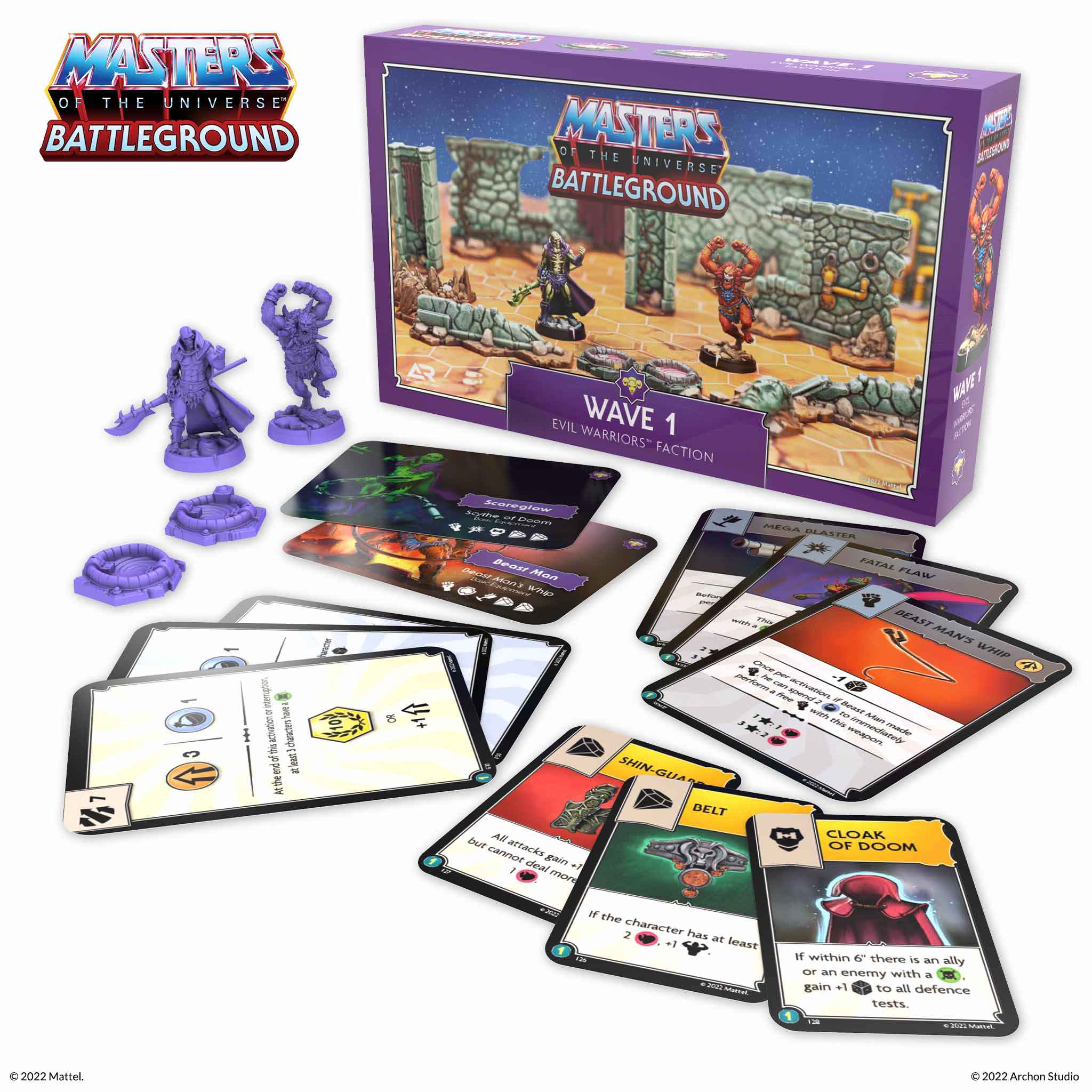 Masters Of The Universe-Battleground: Wave 1- Evil Warriors  Faction (Deutsch)