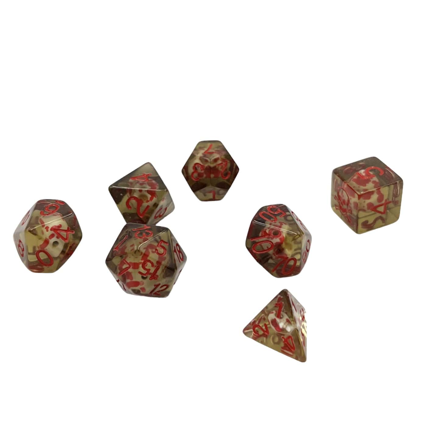 Würfelset: Skull Dice (7)