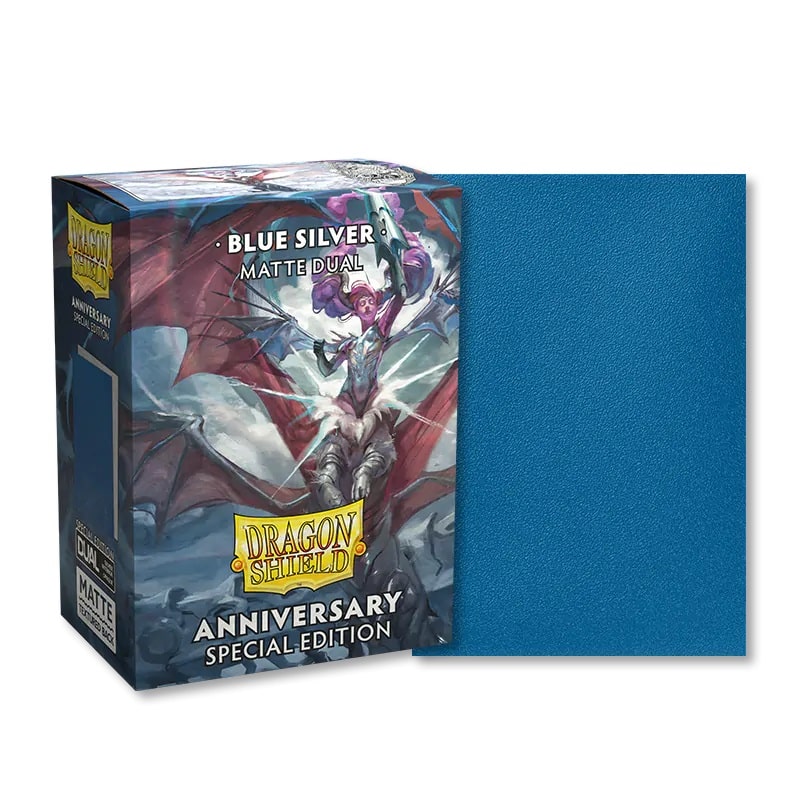 Dragon Shield: Matte – Cobalt & Silver