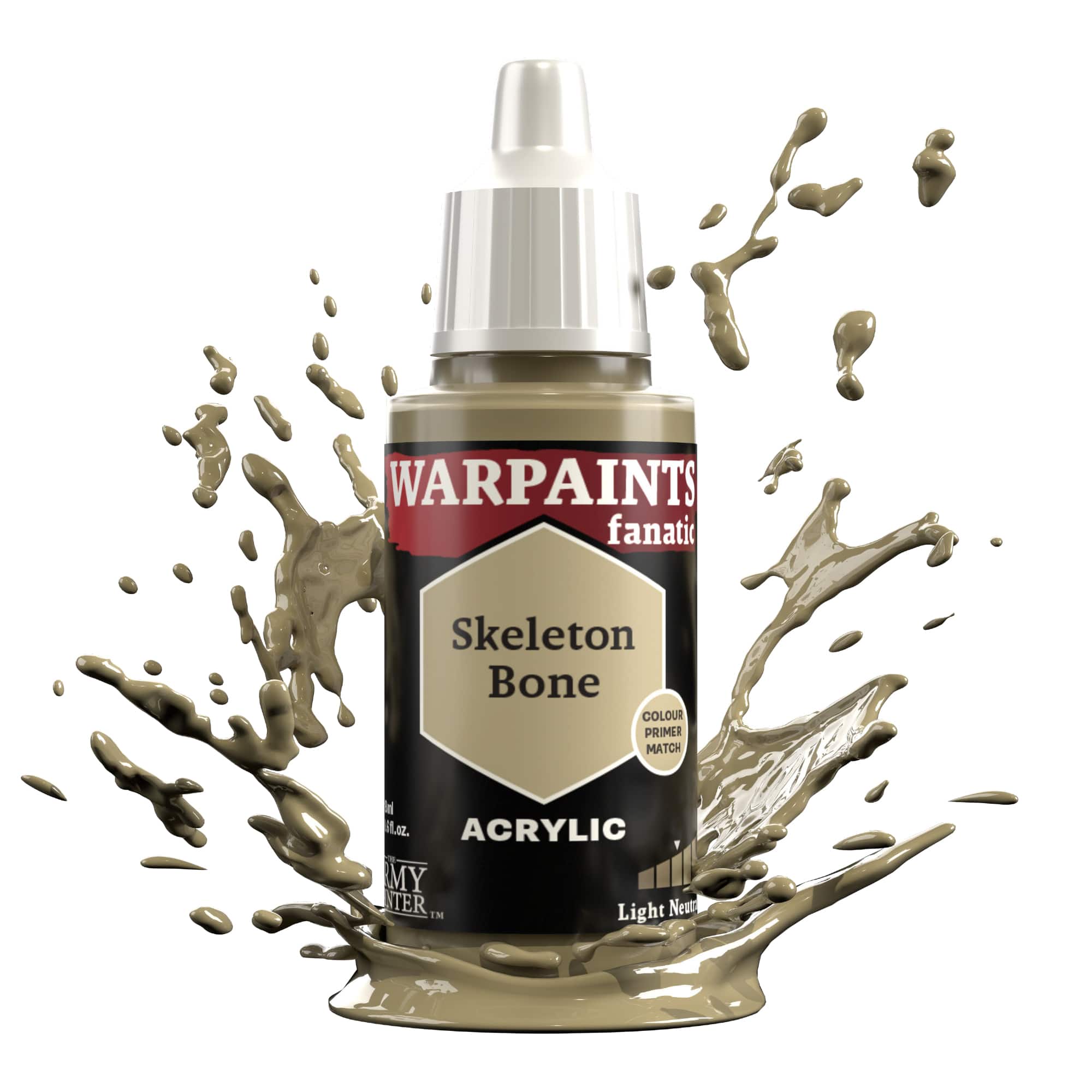 Army Painter Warpaints Fanatic: Skeleton Bone (6)
