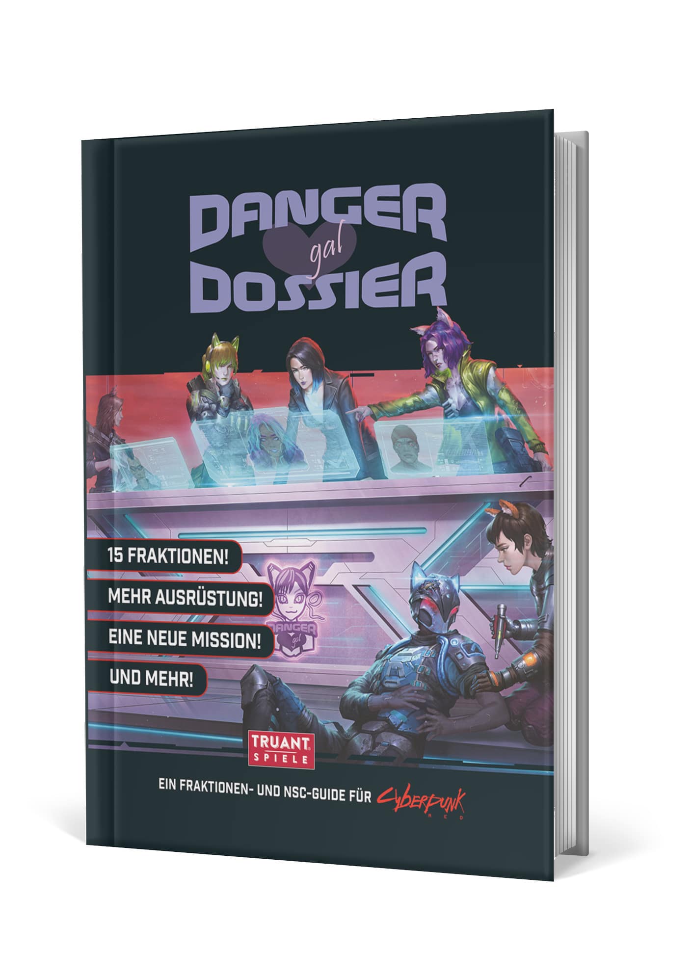 Cyberpunk RED: Danger Gal Dossier