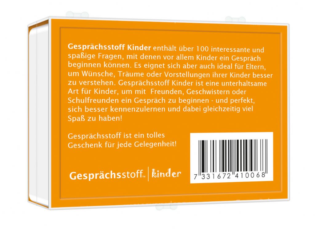Gesprächsstoff – Kinder