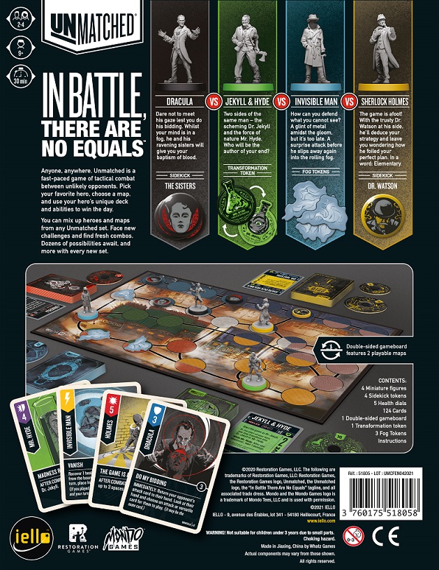 Unmatched: Cobble & Fogg (english)