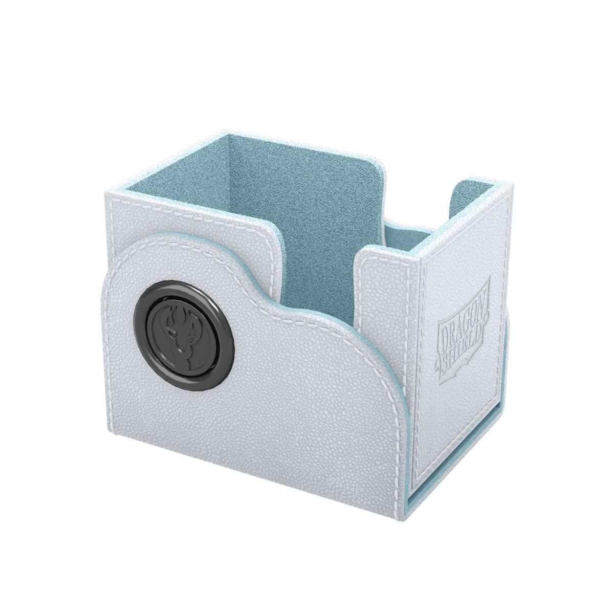 Dragon Shield: Dragon Box 80+ – White & Aqua
