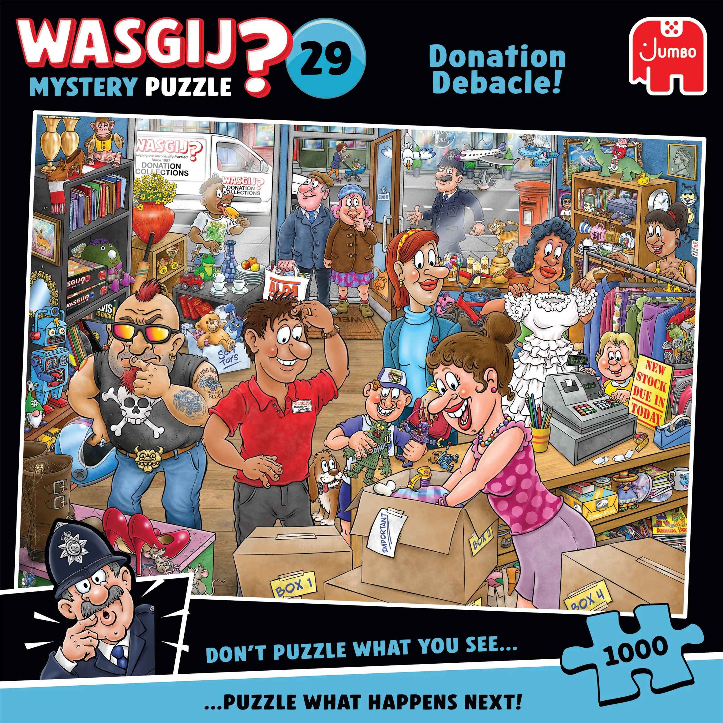 Wasgij Mystery 29: Spenden-Desaster (1000 Teile)