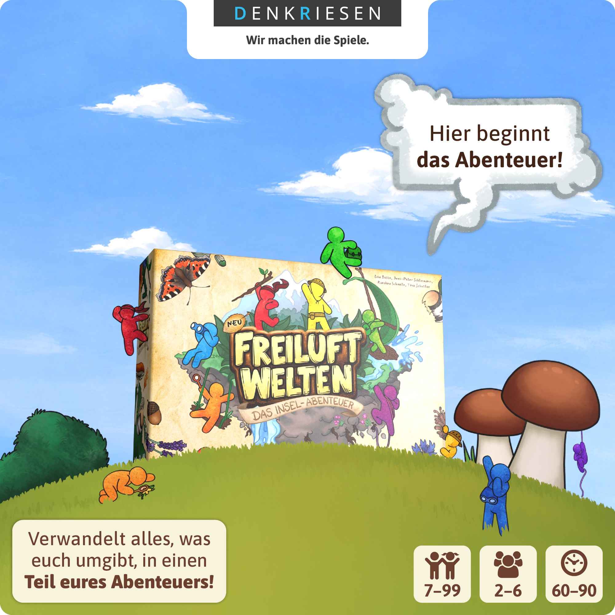 Freiluftwelten - Das Insel-Abenteuer