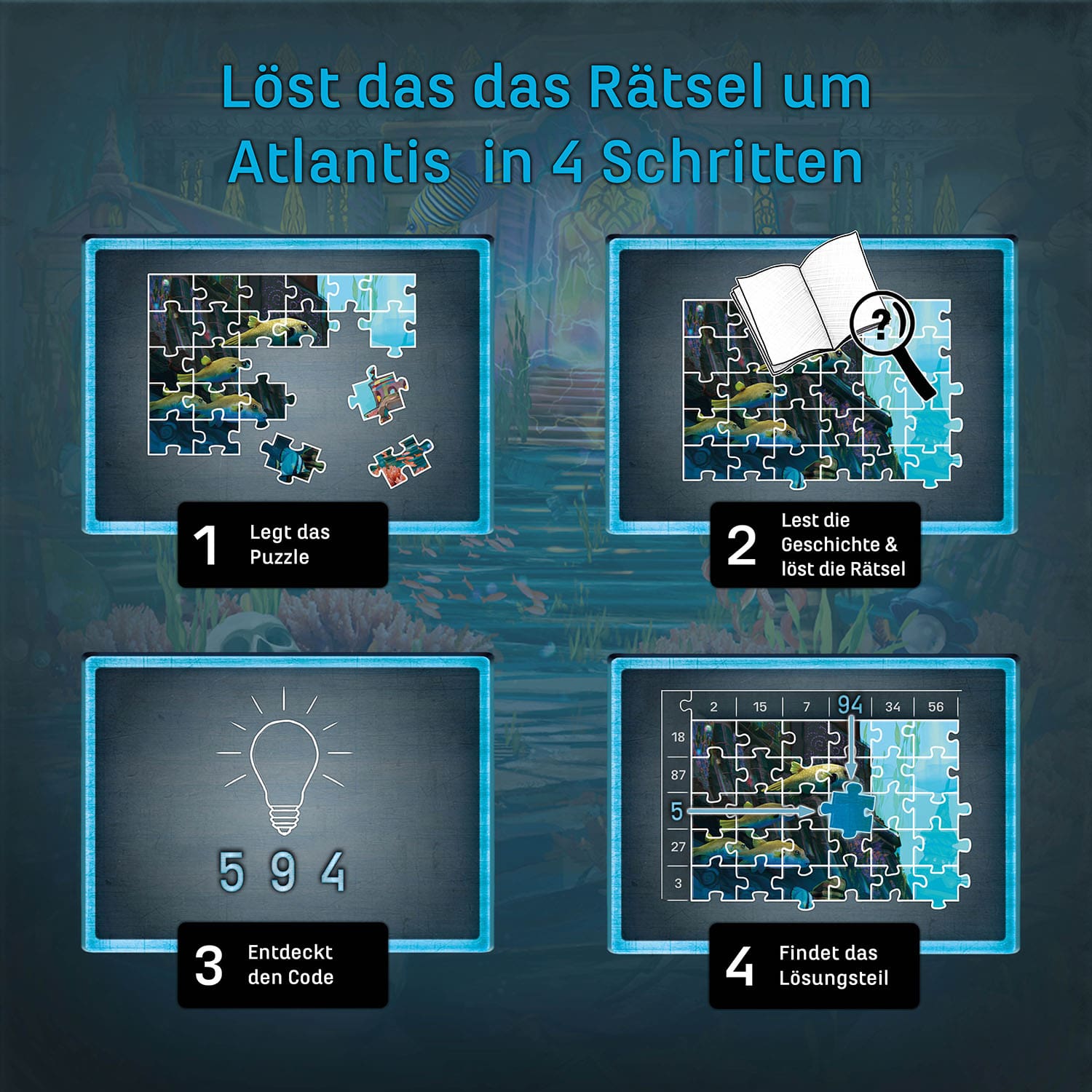 EXIT – Puzzle: Der Schlüssel von Atlantis
