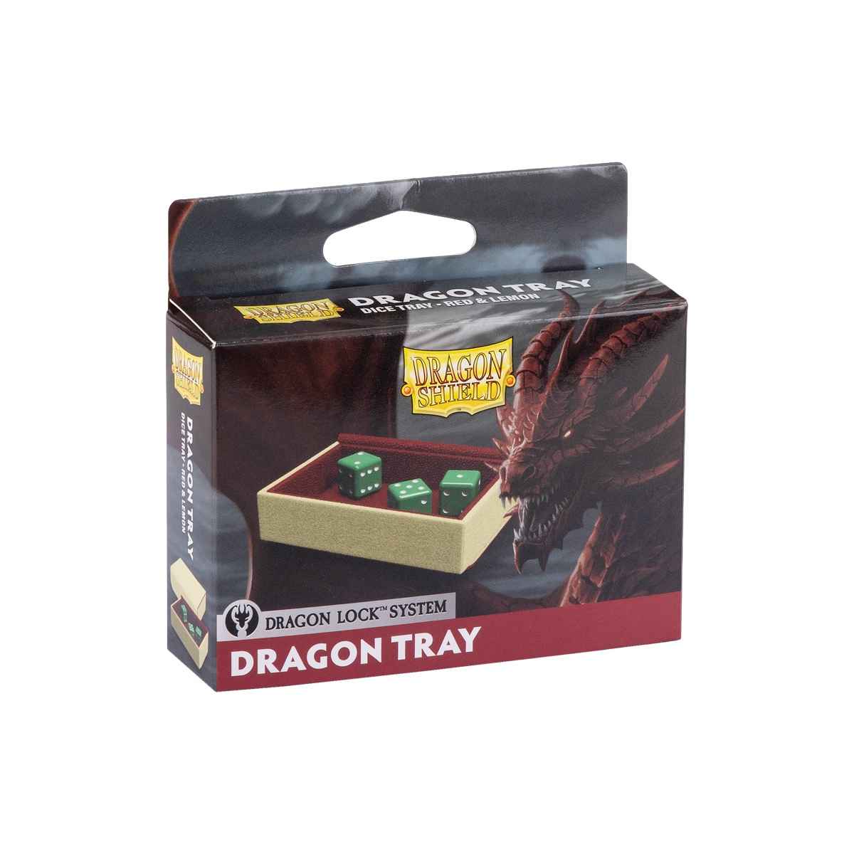 Dragon Shield: Dragon Tray – Red & Lemon