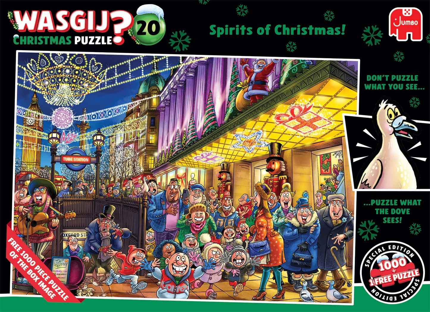 Wasgij Christmas 20 Christmas Carol (2x 1000 Teile)
