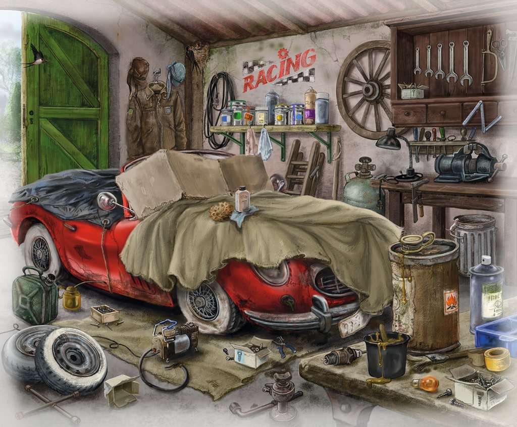 EXIT Puzzle: Im Gutshaus – Garage (99 Teile)