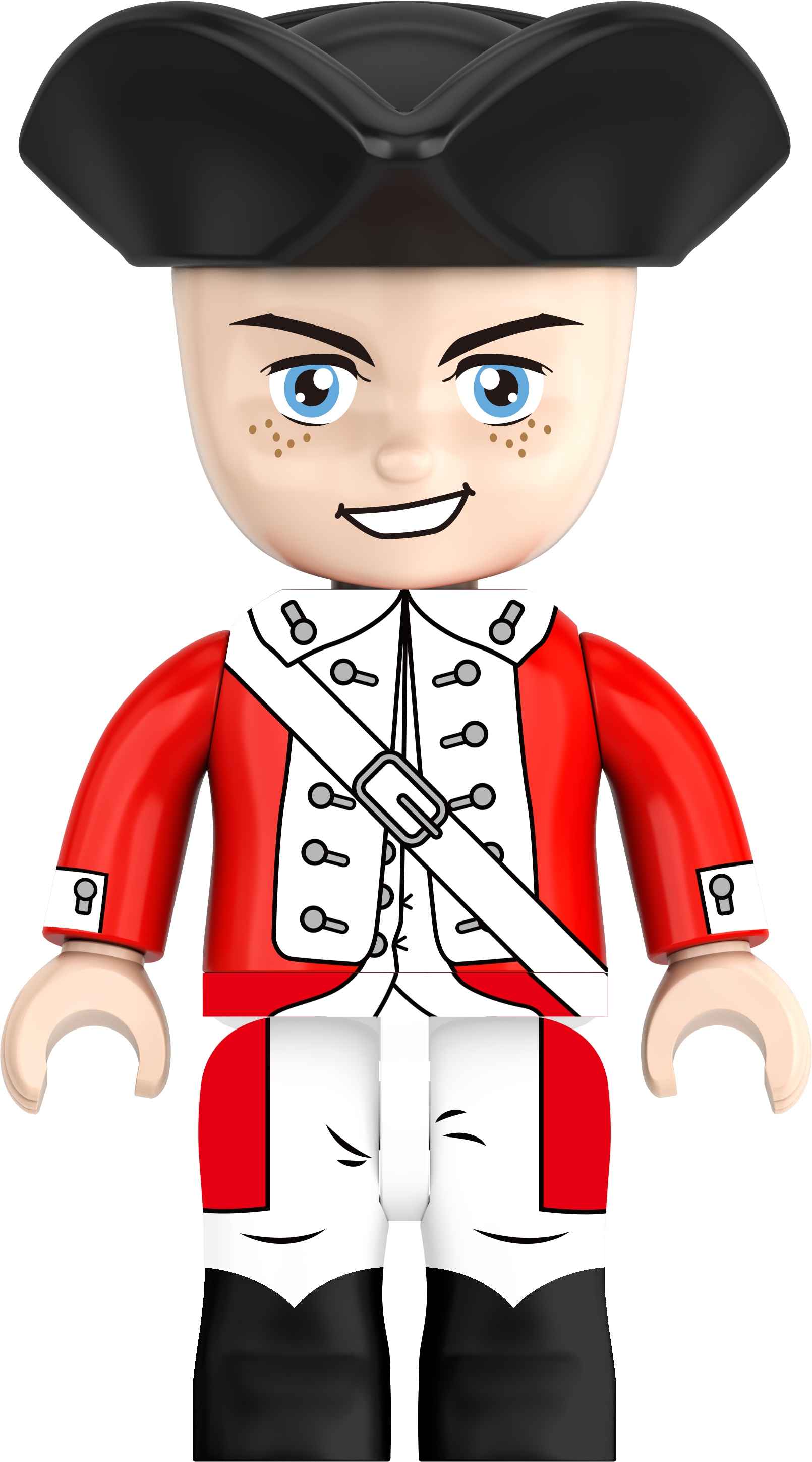 Kiddiz Figuren-Pack: Rotröcke Soldaten / British Redcoats