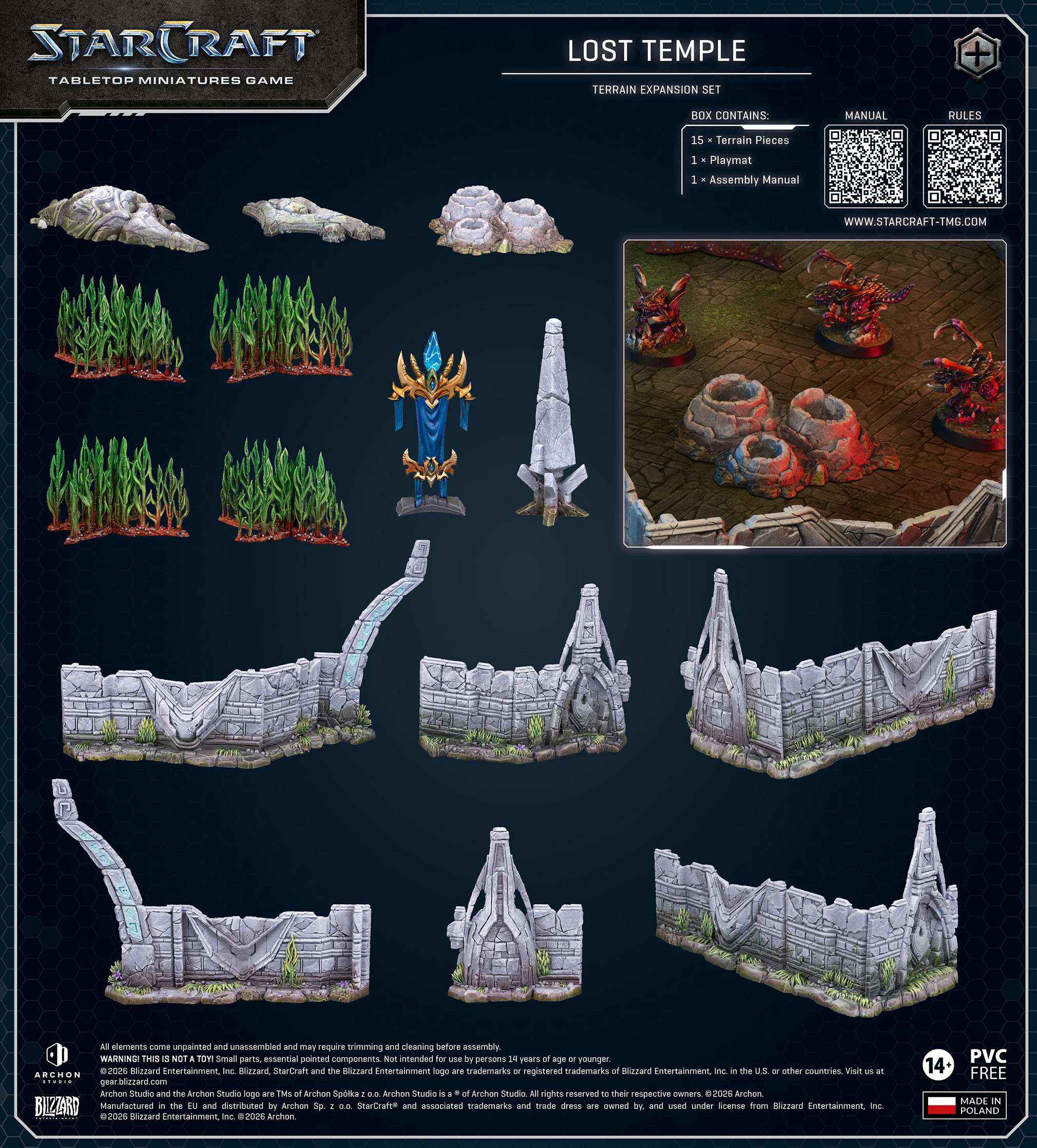 Starcraft : Lost Temple - Terrain  [Expansion Set]