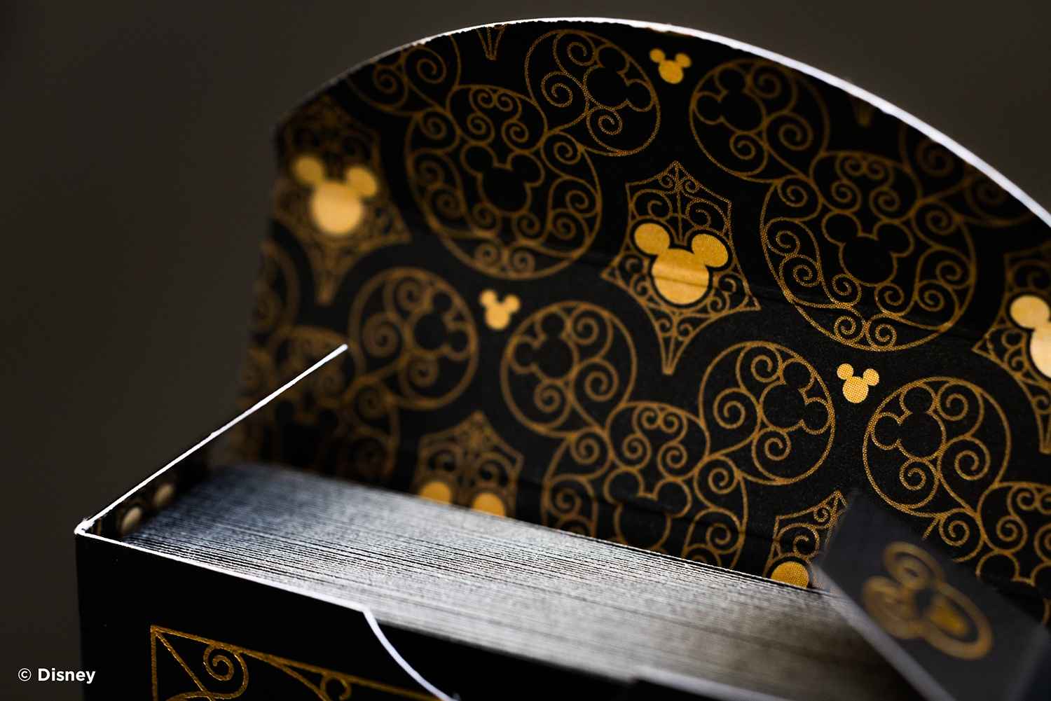Bicycle Disney Black & Gold Mickey Mouse