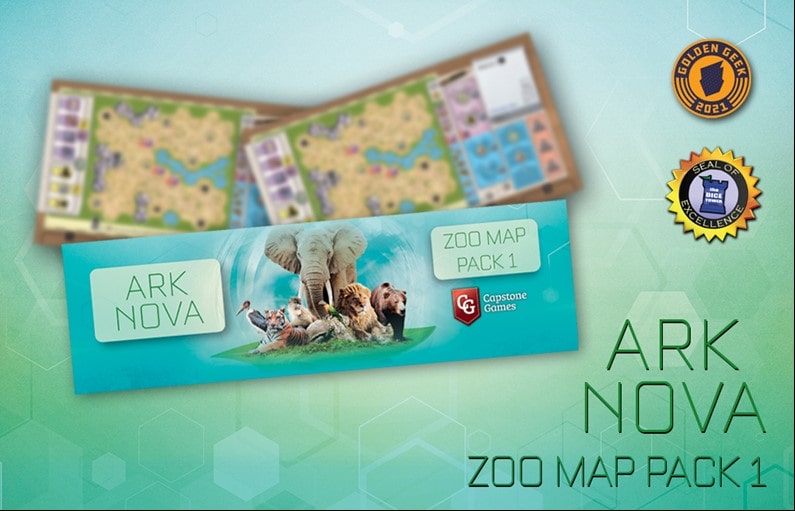 Ark Nova Zoo Map Pack 1 (englisch)