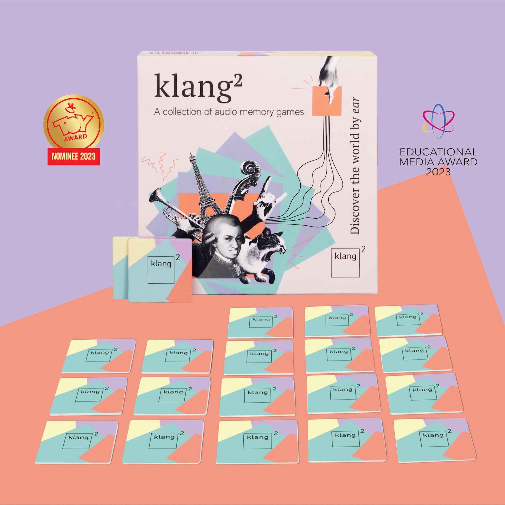 Klangquadrat Spielesammlung (englisch)
