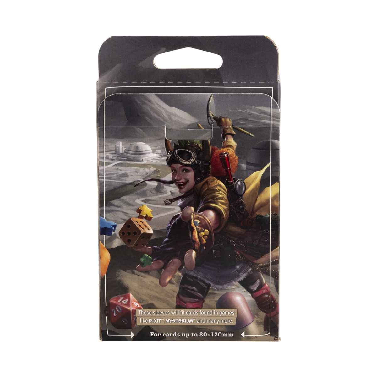 Dragon Shield: Board Game Sleeves Clear/NonGlare – Oversize (100)