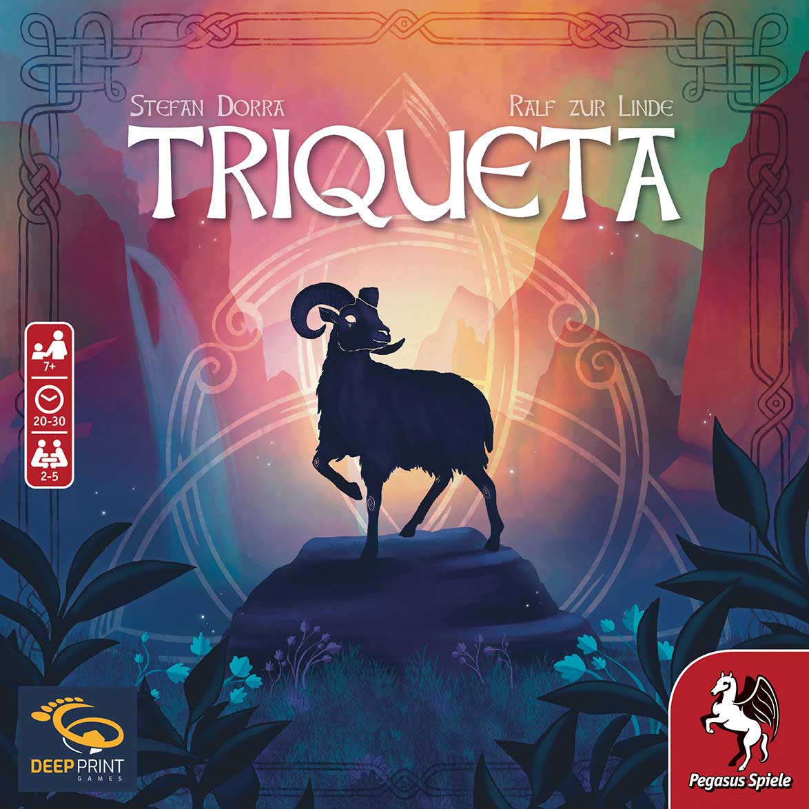 Triqueta 2nd Edition (English Edition) (Deep Print Games)