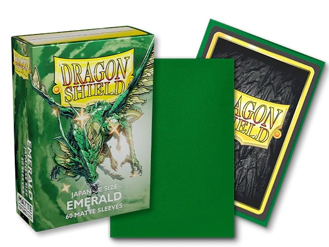 Dragon Shield: Japanese Matte –  Emerald (60)