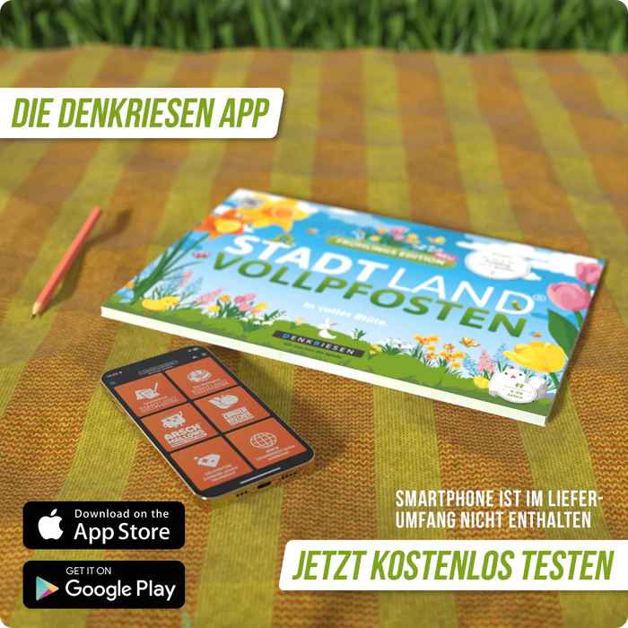 STADT LAND VOLLPFOSTEN – FRÜHLINGS EDITION -  In voller Blüte - A4