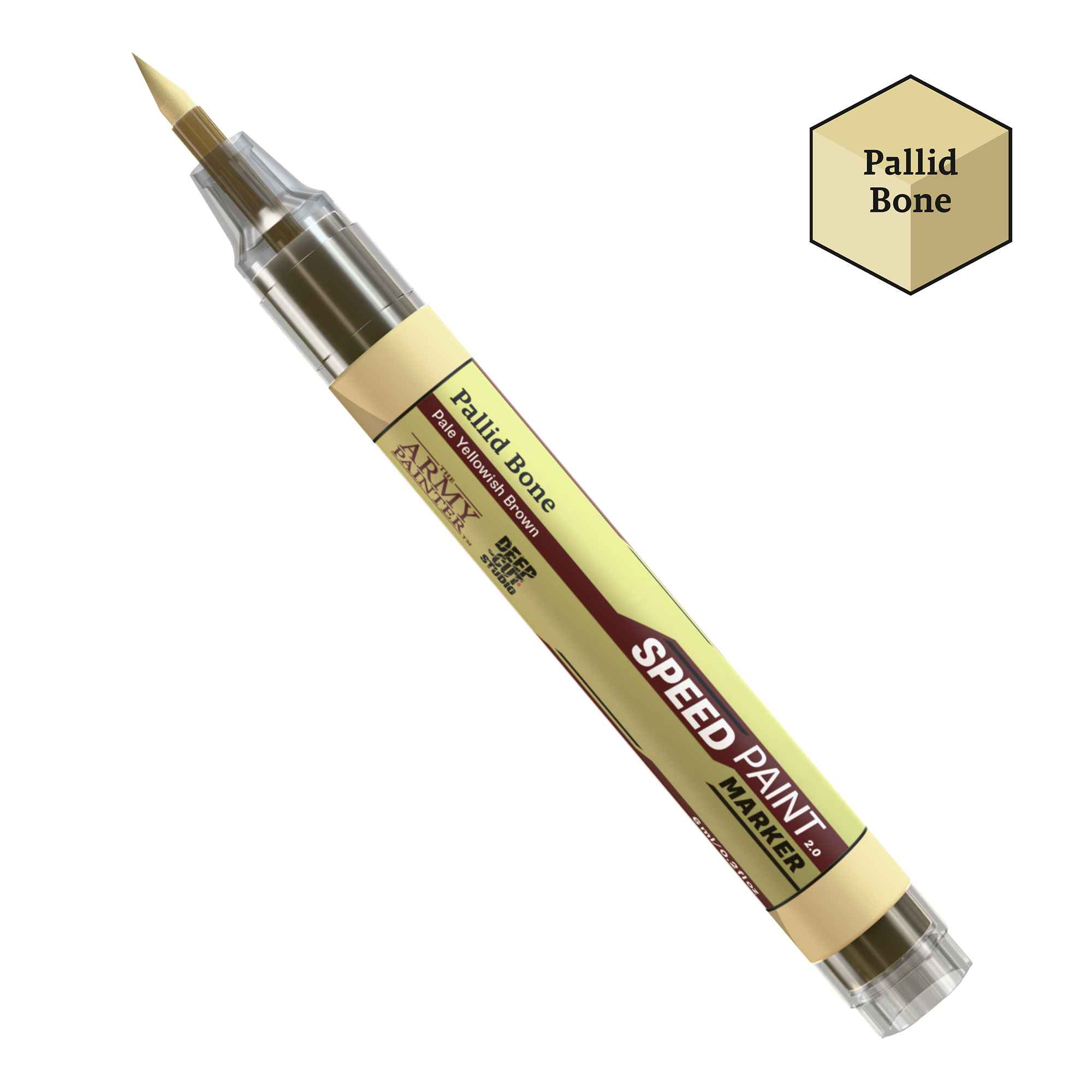 Army Painter Speedpaint: Marker Pallid Bone (6)