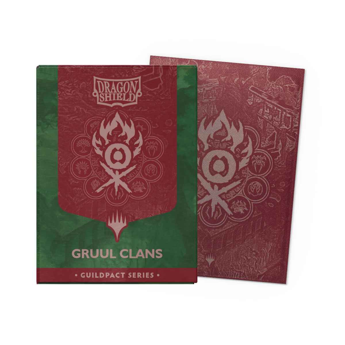 Dragon Shield: Dual Matte Art Sleeves – Guildpact Series - Gruul Clans