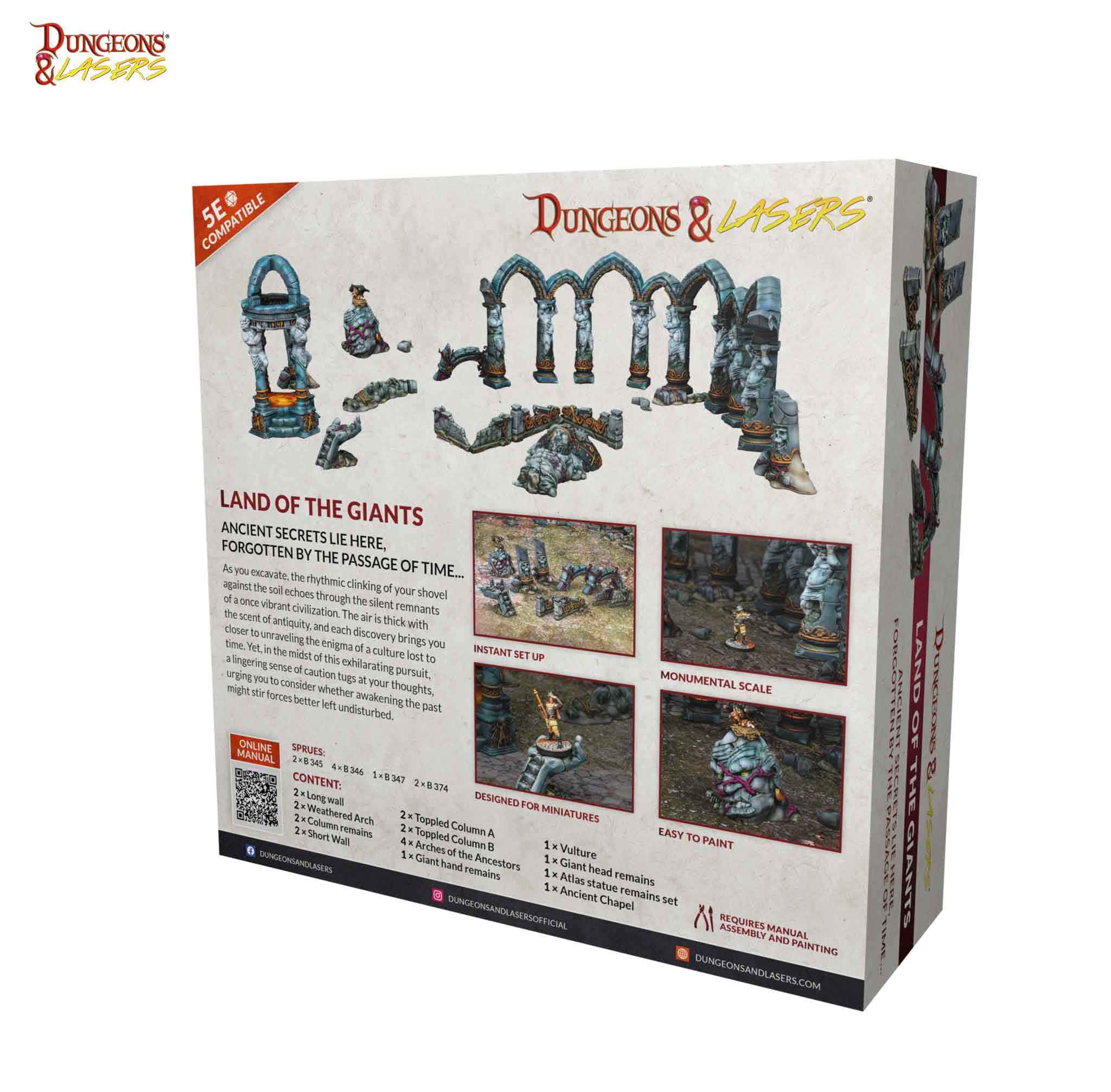 Dungeon&Lasers: Land Of The Giants