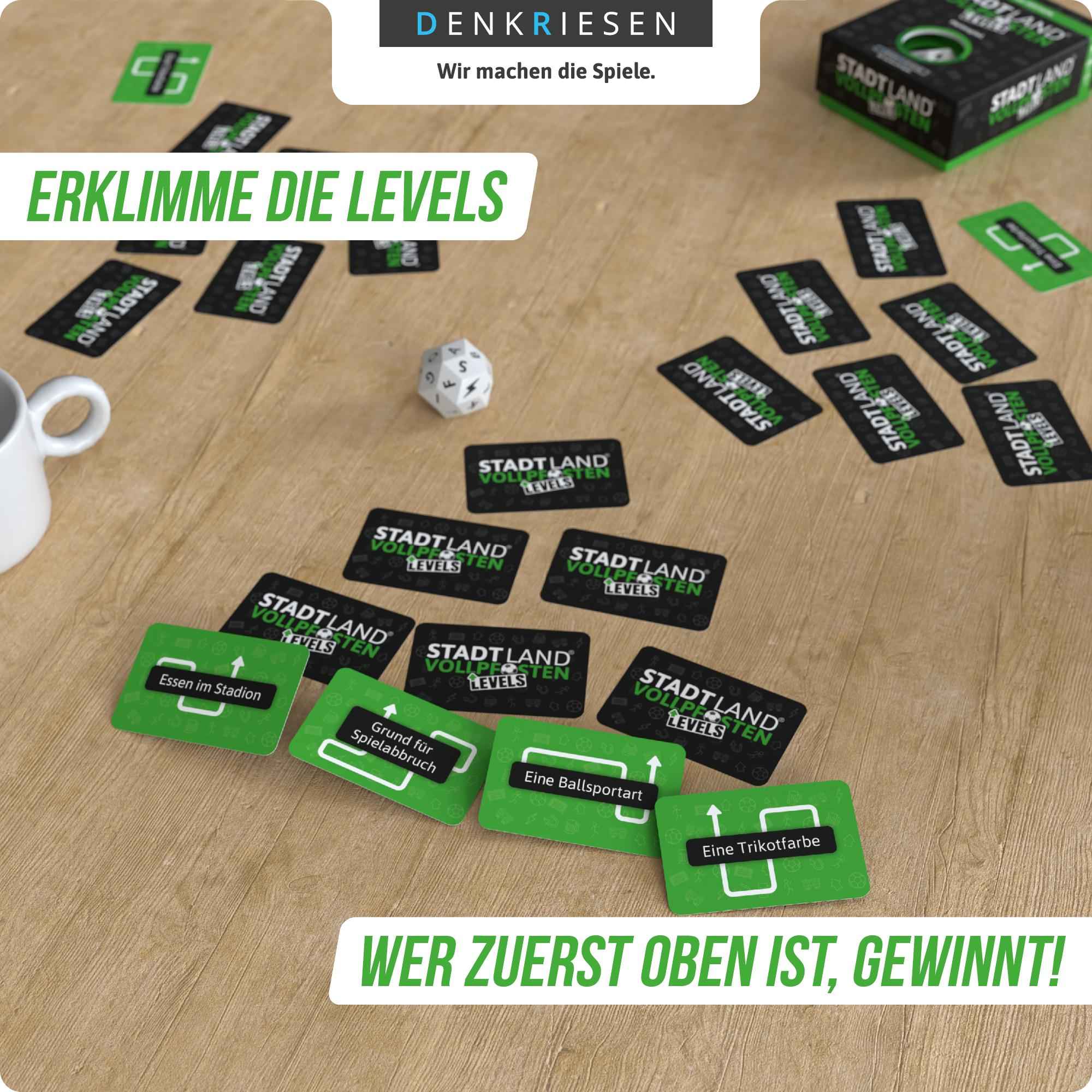 STADT LAND VOLLPFOSTEN – Levels - FUSSBALL EDITION - "Heimspiel."