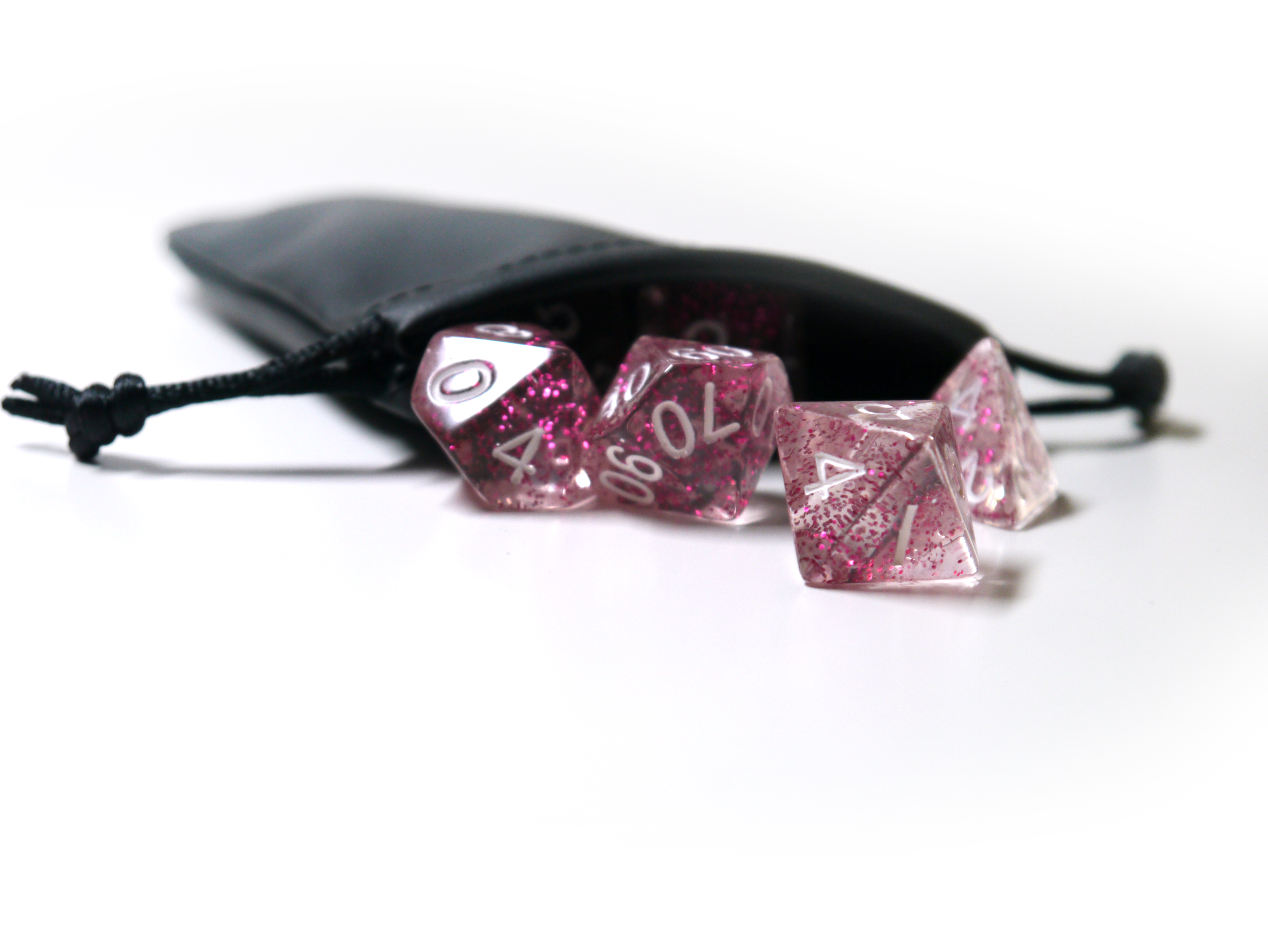 Würfelset Confetti: Pink (7)