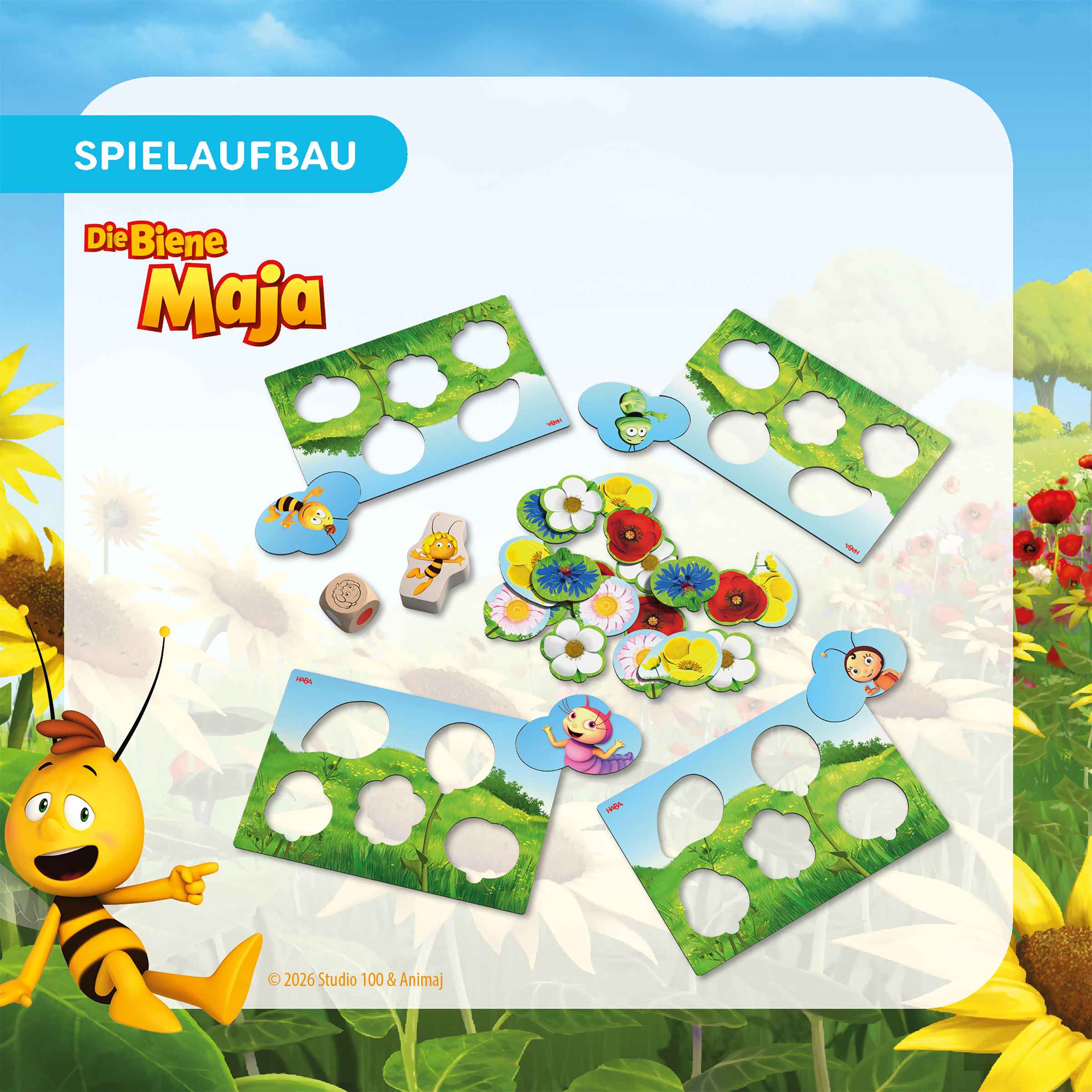 Meine ersten Spiele – Biene Maja Blumenwiese