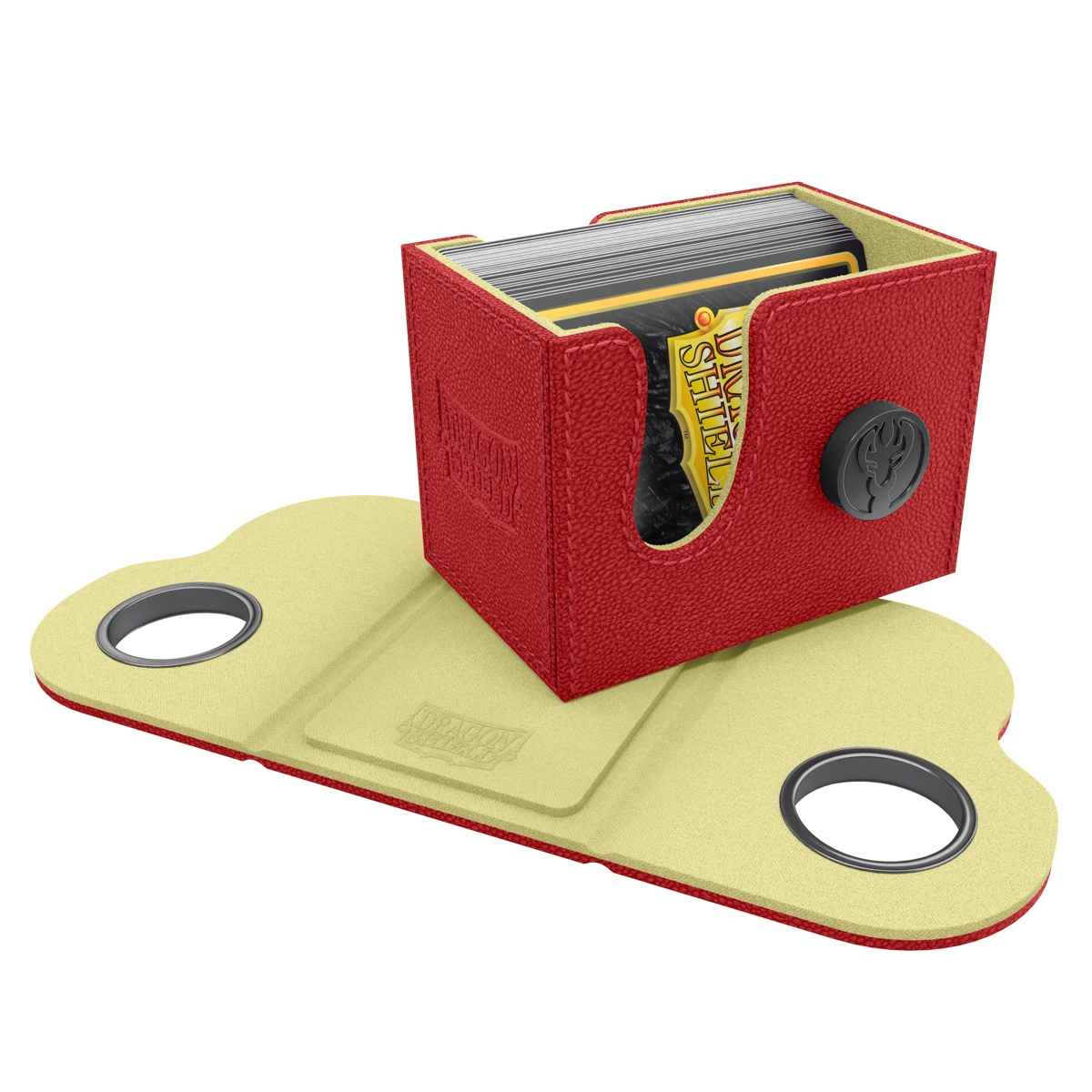 Dragon Shield: Dragon Box 80+ – Red & Lemon
