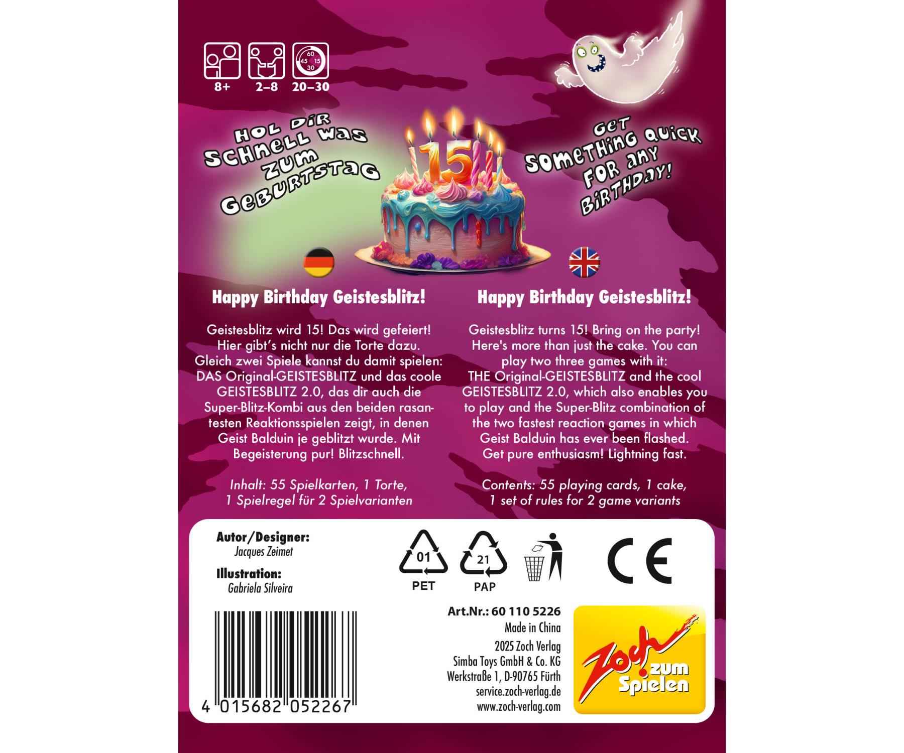 Geistesblitz: Happy Birthday