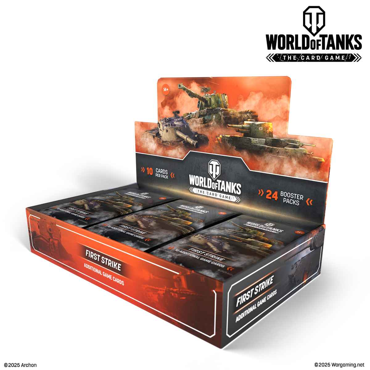 World Of Tanks: Booster Display: First Strike 24 X Booster