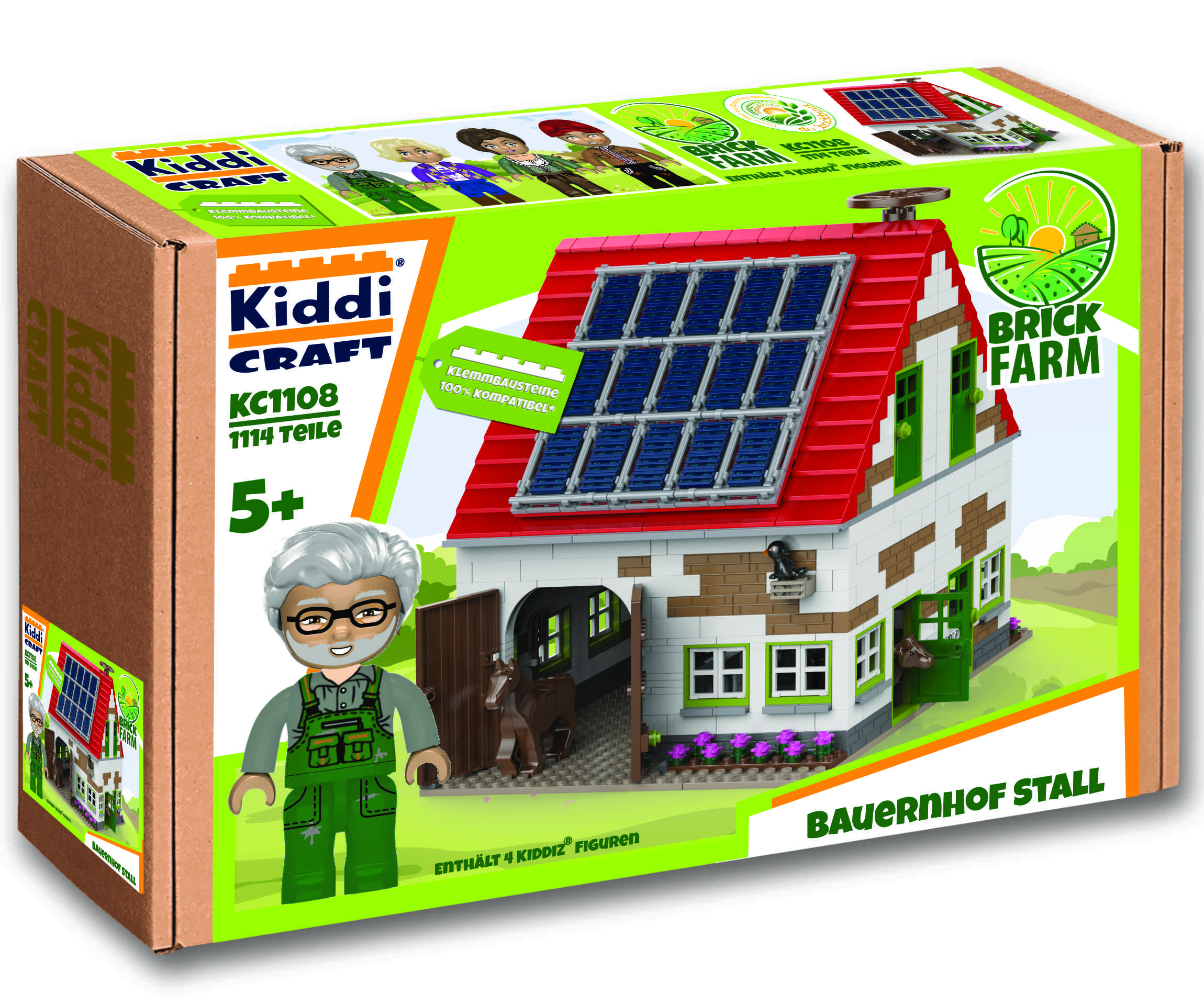 Brickfarm Bauernhof Stall