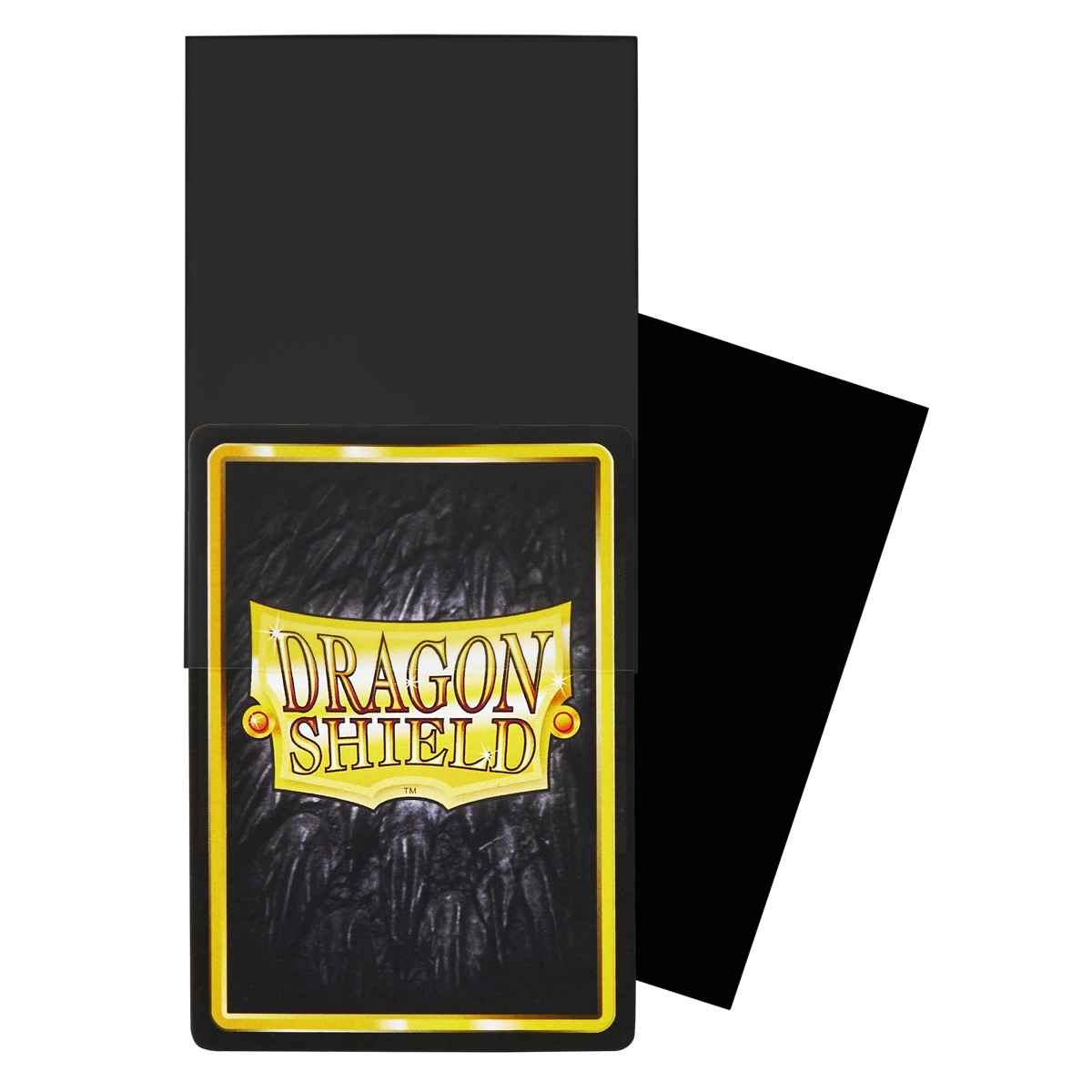 Dragon Shield: Perfect Fit Inner Sleeves – Thick Inner (100)– Black – Standard Size