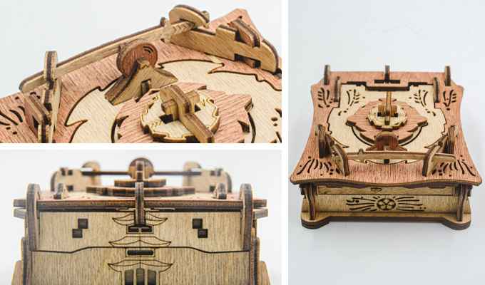 Gift Puzzle Box: Samurai Box