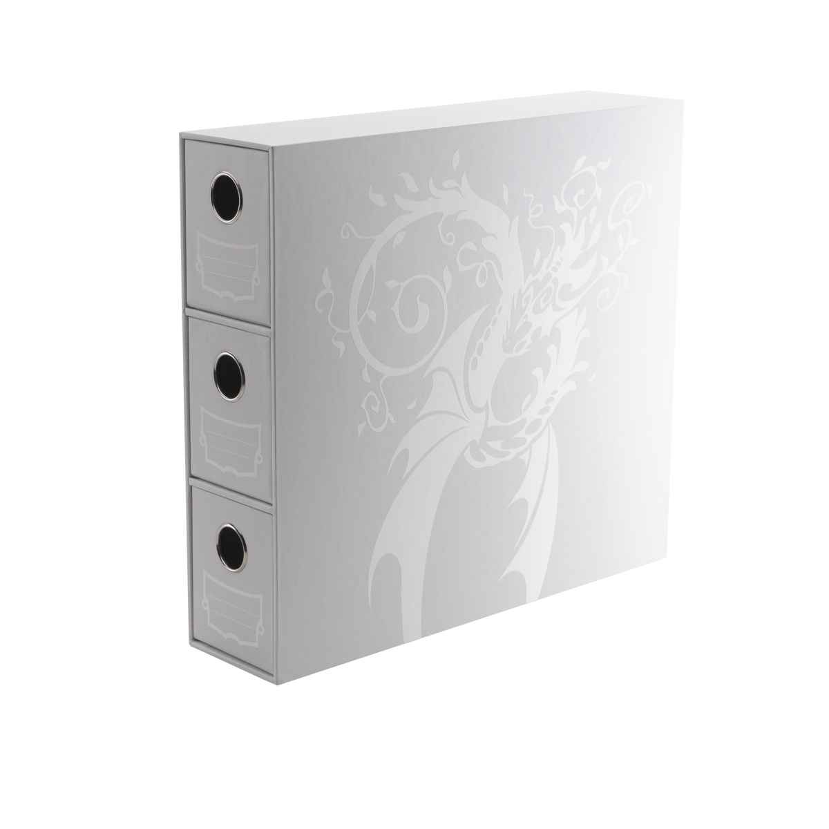 Dragon Shield: Fortress Card Drawers – 3XL - Vertical – White