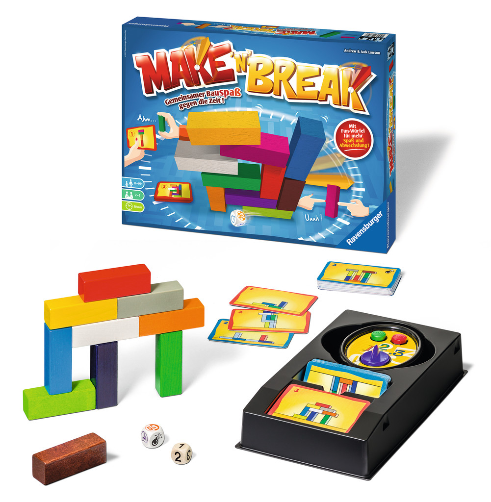 Make 'n' Break – Gemeinsamer Bauspaß gegen die Zeit!