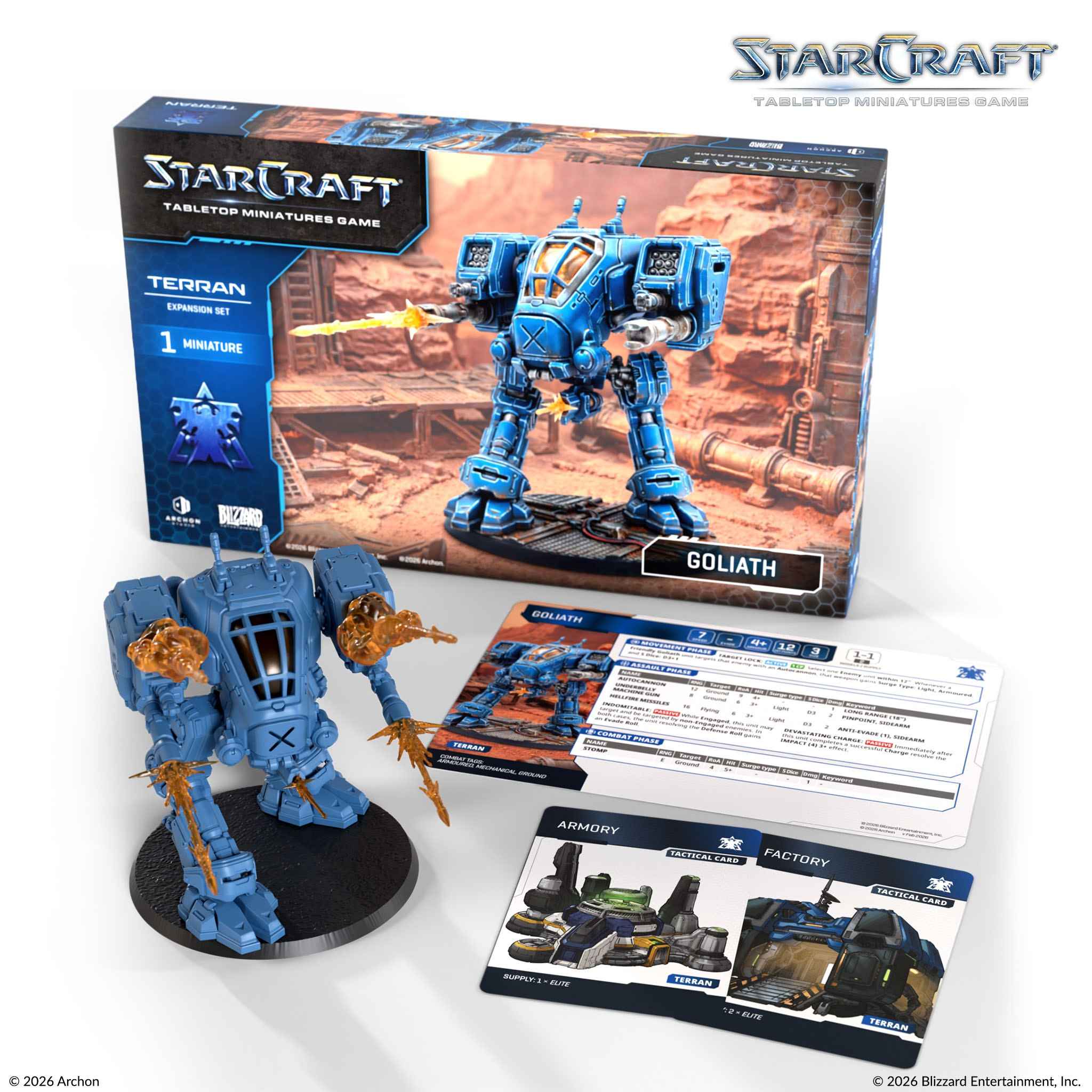 Starcraft : Goliath - Terran -  [Expansion Set]