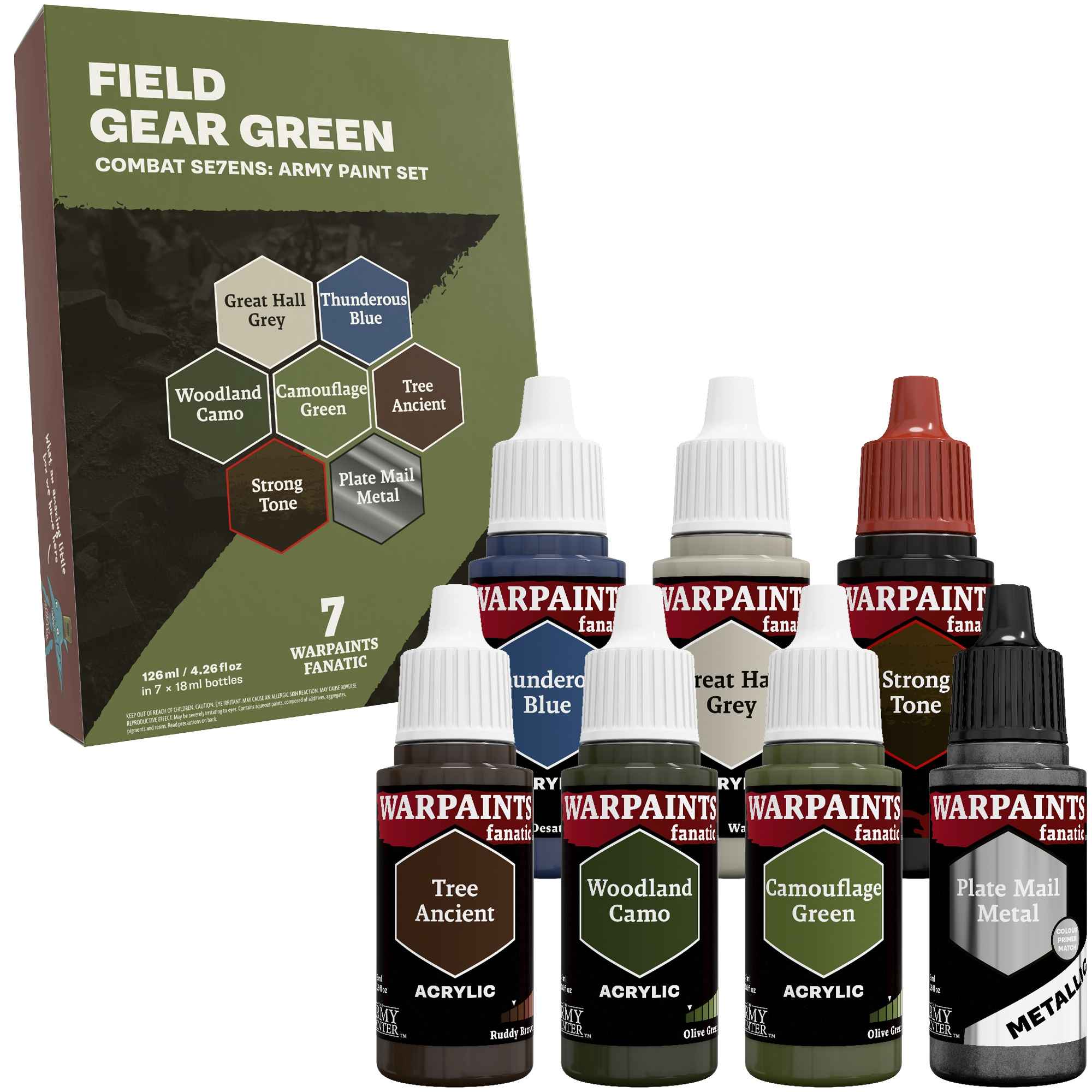 Army Painter – Field Gear Green Combat Se7ens